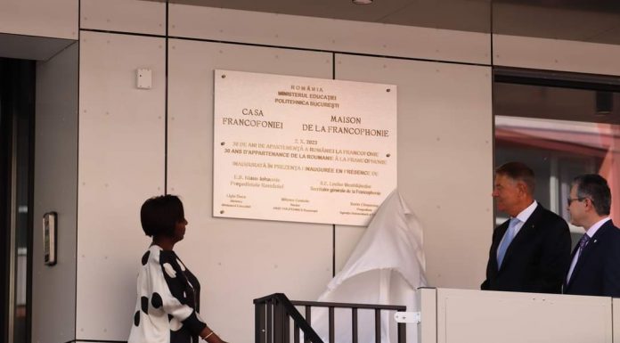 Un fost senator de Gorj a inaugurat astăzi Casa Francofoniei din România