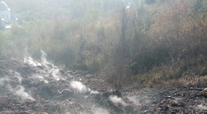 Garda de Mediu investighează incendiul de la Ploștina