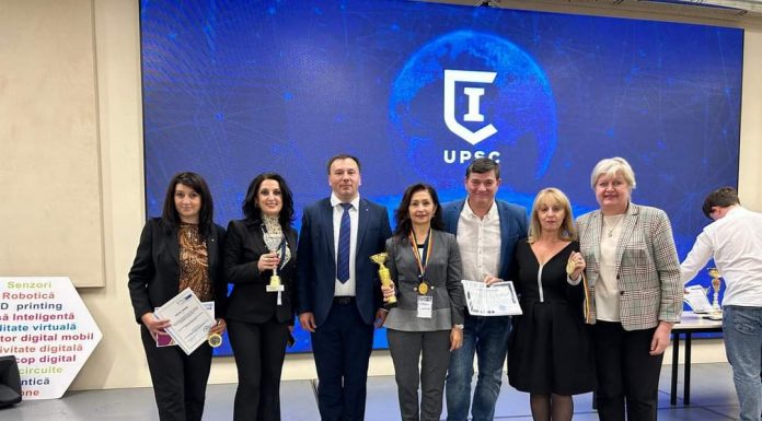 4 medalii de aur pentru UCB Târgu Jiu, la Salonul de Inventică de la Chișinău
