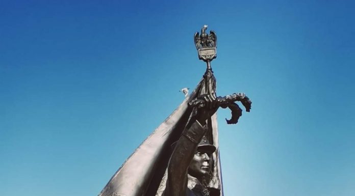 FOTO: Monument închinat Ecaterinei Teodoroiu, dezvelit astăzi, la București