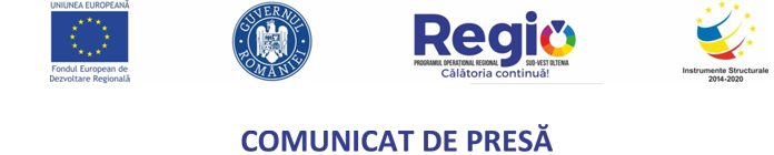 Comunicat de presă – Dezvoltarea mobilității urbane din UAT Rovinari și UAT Drăguțești prin modernizarea sistemului de transport public local Cod proiect: 122985