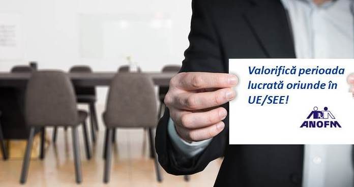 Perioada lucrată în țările UE, valorificată cu sprijinul AJOFM