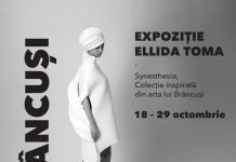 Creații vestimentare inspirate din opera lui Brâncuși, expuse la mall