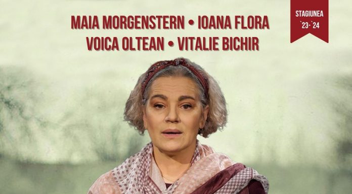 Piesă cu Maia Morgenstern, jucată în premieră națională la Teatrul ,,Elvira Godeanu”