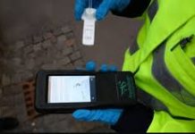 Prins drogat la volan