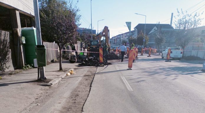 Firma care a spart strada Victoriei, sancționată de primărie