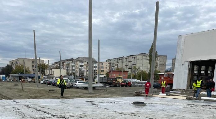 Se amenajează platforma de la Transloc