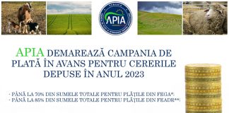 APIA a demarat campania de autorizare a plăților în avans