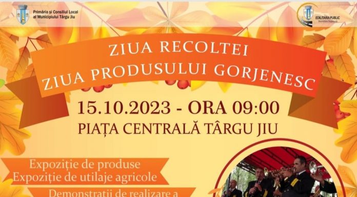 Ziua Recoltei, la Târgu Jiu