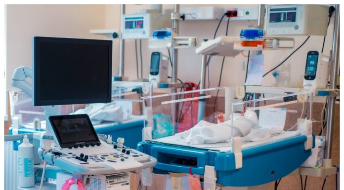 Ecograf portabil pentru o secție a Spitalului Județean