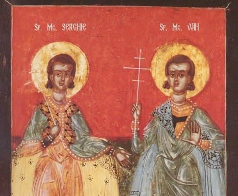 Ocrotitorii Olteniei, Sfinți mari mucenici Serghie și Vah, sărbătoriți sâmbătă, 7 octombrie 2023