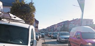 Firmă amendată după dezastrul lăsat pe o stradă din Târgu Jiu