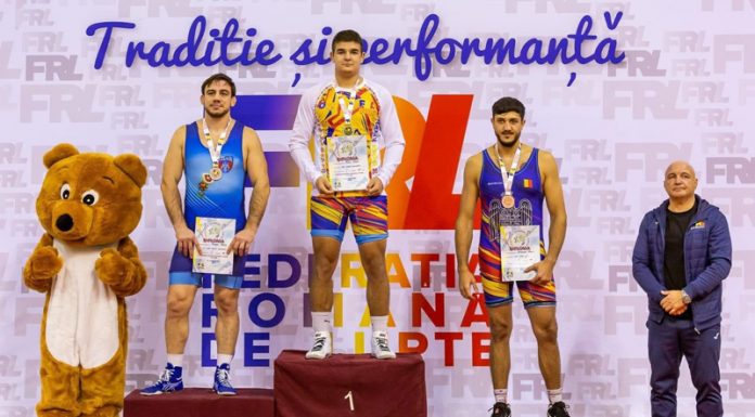 Bronz prețios pentru Beșliu. Luptătorul gorjean a urcat accidentat pe podium