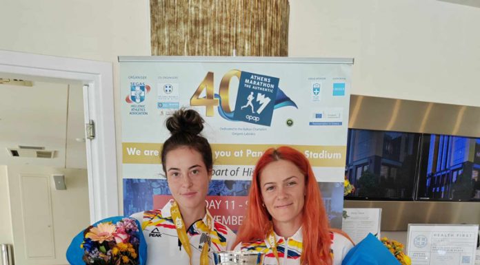 Adela Bălțoi și Alina Eremia, medalii la Balcaniada de Maraton