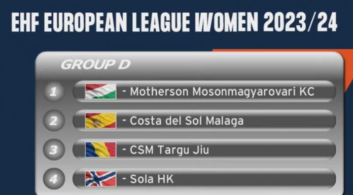 Adversare din Ungaria, Spania și Norvegia pentru CSM Târgu Jiu