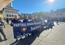 Proteste la Târgu Jiu: ,,Unde sunt minerii din Oltenia”?