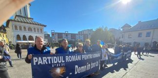 Proteste la Târgu Jiu: ,,Unde sunt minerii din Oltenia”?