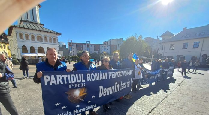 Proteste la Târgu Jiu: ,,Unde sunt minerii din Oltenia”?