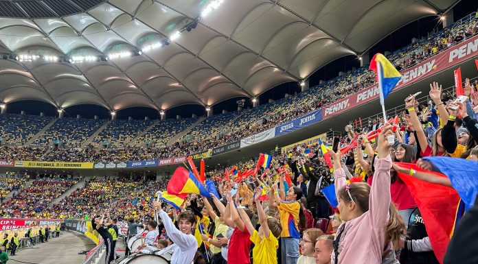 Galeria Cantus Mundi susține echipa națională a României la meciul România – Elveția