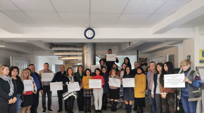 A patra zi de proteste, la AJOFM Gorj