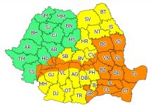 Gorjul, sub cod galben și portocaliu de precipitații, vânt și viscol