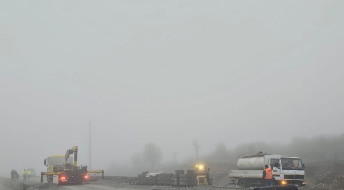 FOTO, Târgu Jiu: Lucrări pe varianta ocolitoare a orașului