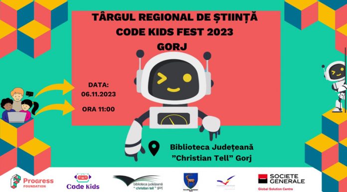 Târgul Regional de Știință, astăzi, la Biblioteca Județeană Gorj