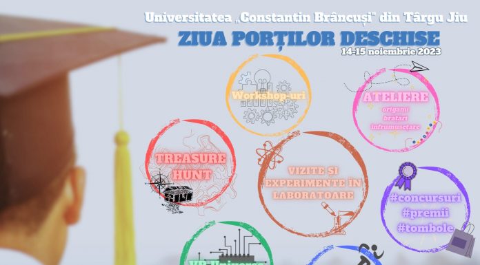 UCB Târgu Jiu organizează marți și miercuri Ziua Porților Deschise