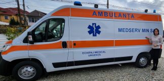 Ambulanță nouă la Medserv Min