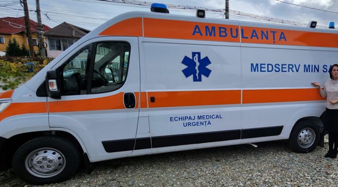 Ambulanță nouă la Medserv Min