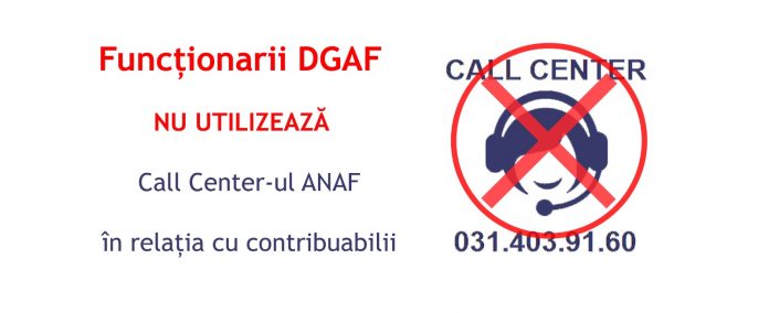 Avertisment ANAF pentru contribuabili