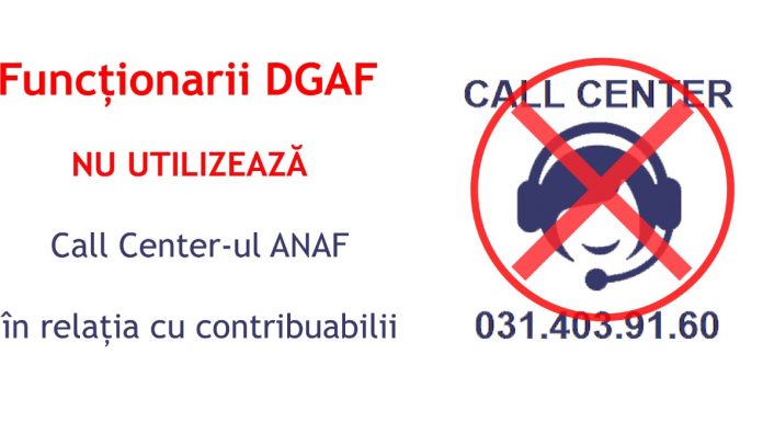 Avertisment ANAF pentru contribuabili