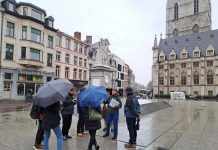 Cadrele didactice din Peștișani au învățat despre cum să folosească IA în educație, în Ghent, Belgia