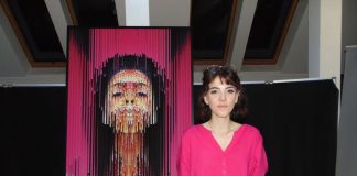 Expoziția intitulată ILLUSIONS, vernisată la Biblioteca Județeană „Christian Tell” din Târgu Jiu