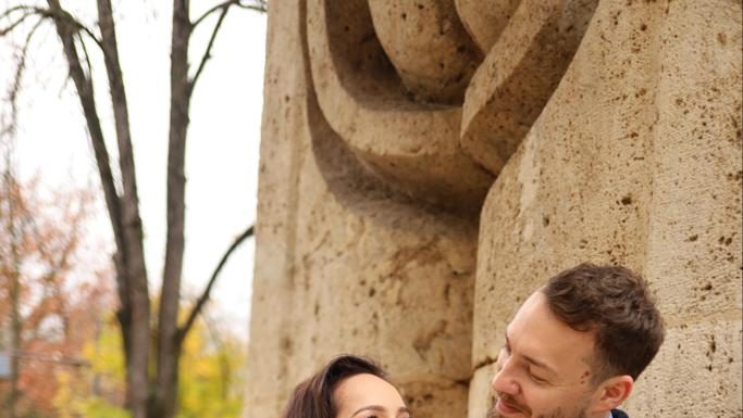 O gimnastă olimpică s-a căsătorit în orașul lui Brâncuși