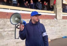 Manu Tomescu, protest în fața Diviziei Miniere, astăzi! Liderii federațiilor sindicale din CEO preferă ,,calea dialogului”