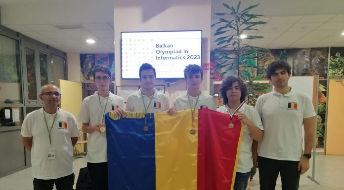 Au obținut locul I la Olimpiada Balcanică de Informatică