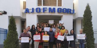 A patra zi de protest. Angajații AJOFM Gorj au întrerupt din nou activitatea