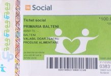 Bâlteni: S-a încheiat distribuirea tichetelor sociale pentru vârstnici