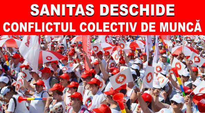 Sanitas a declanșat conflictul de muncă