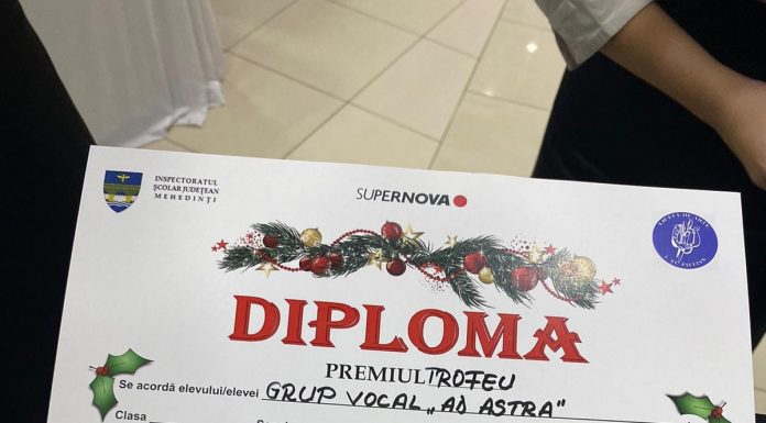 Un nou trofeu în palmaresul Coralei Ad Astra a CNSH Târgu Jiu