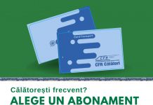 CFR: Abonamente săptămânale şi lunare doar în format digital