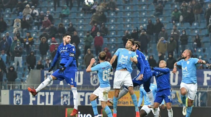 FC Voluntari – FCU Craiova, astăzi, ora 17:00