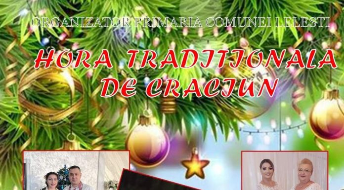 Horă de Crăciun, diseară, la Lelești