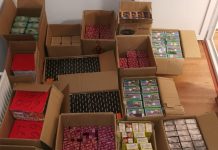 Zeci de mii de articole pirotehnice, confiscate de polițiștii gorjeni