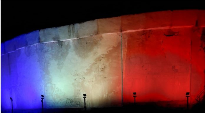 Aparegio Gorj: 1 Decembrie sărbătorit cu apă în nuanțele tricolorului