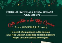 Poșta Română demarează campania „Cutia poștală a lui Moș Crăciun”