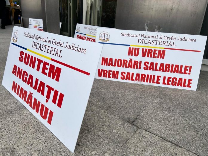 Protest al grefierilor