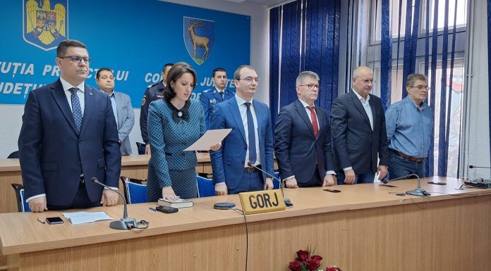 Anca Bordușanu, noul subprefect de Gorj