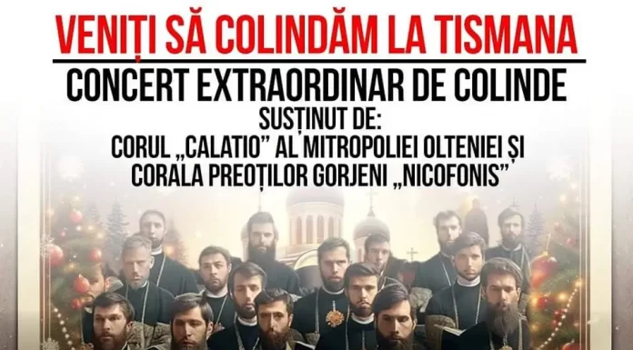 Concert de colinde la Tismana